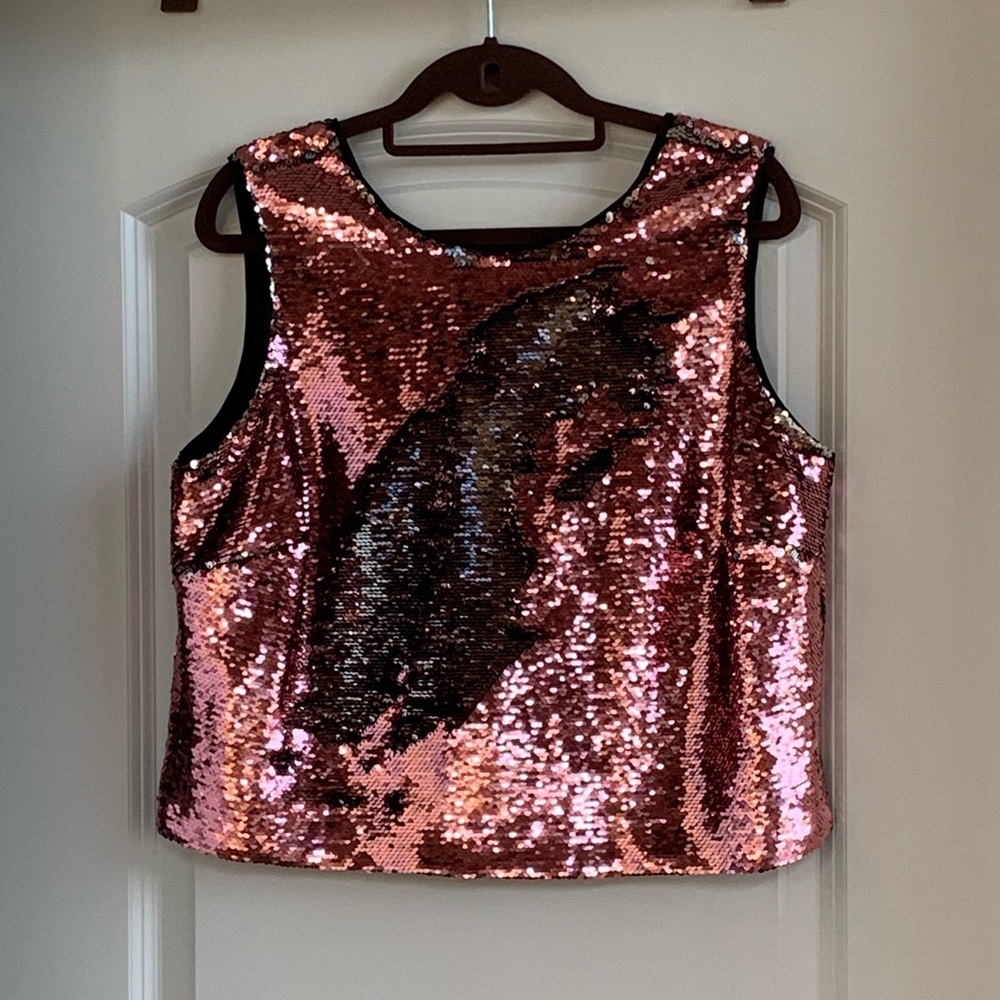COPY - Eva Mendes for NY and Company Sequin Top